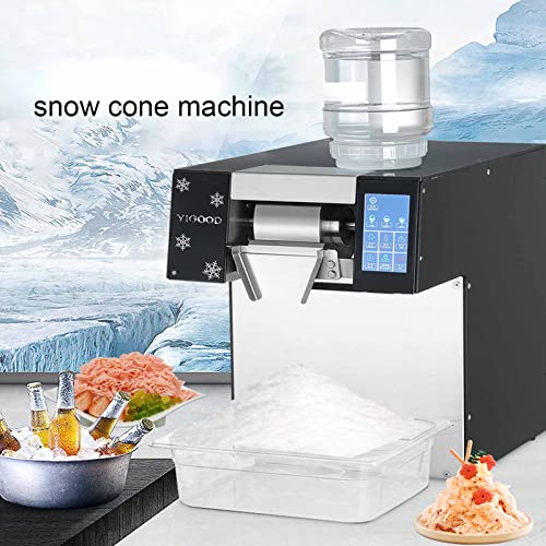 LANGTAOSHA Kommerzieller Schneekegelmaschine, Schneekegelhersteller mit 352 Pfund/24 Stunden, gefrorener… – Bild 5
