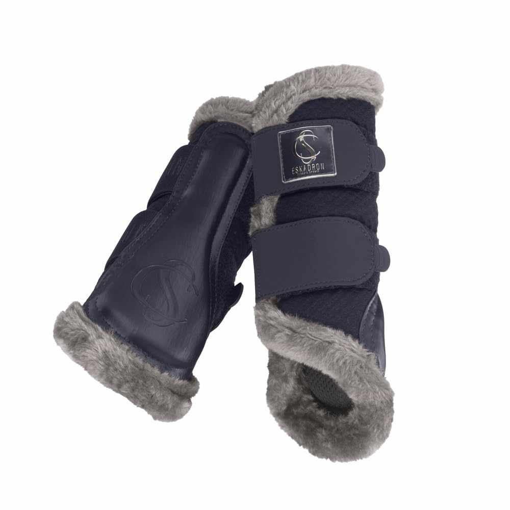ESKADRON Gamaschen Fauxfur Forest Green