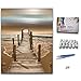 Produktbild ZUOQUAN DIY Vorgedruckt Leinwand-Ölgemälde Geschenk Für Erwachsene Kinder Malen Nach Zahlen Kits Home Haus Dekor - Brücke Am Meer 40 * 50 cm