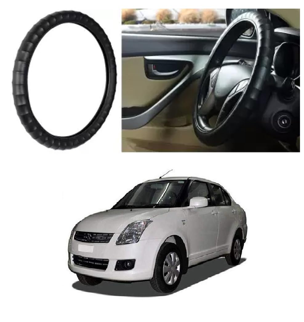 Anti Skid Hand Stitched Car Steering Wheel Cover for Maruti Swift DZIRE-image-11
