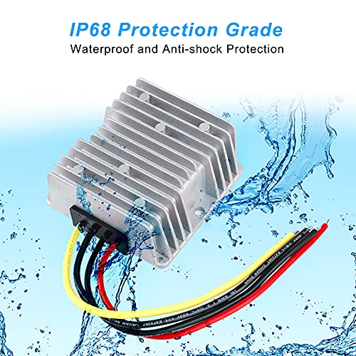 image for 12V to 48V DC Step UP Converter, EAGWELL DC Converter Regulator 3A 144