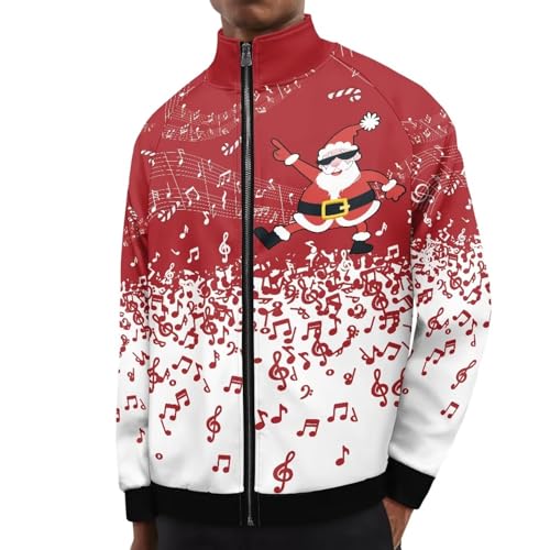 Image of Men's Lightweight Jackets Casual Full Zip Fleece Jacket Men Coats Fashion Long Sleeve Sweatshirt