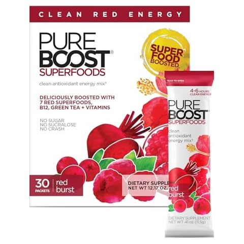 Pureboost Superfoods Clean Energy Drink Mix Cover