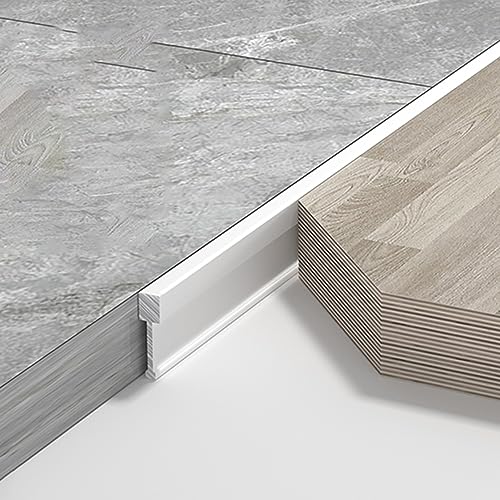 Seuil de transition en aluminium pour stratifié carrelage bois découpable - 2