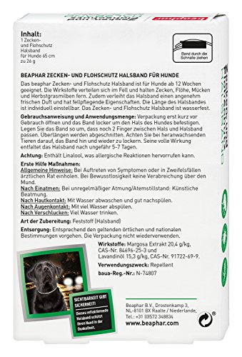 Zecken- & Flohschutz Halsband für Katzen | Zeckenschutz für Katzen | 1 Stk & Zecken- & Flohschutz Halsband für Hunde | Zeckenschutz für Hunde | Reflektierendes Halsband gegen Zecken & Flöhe | 1 Stk