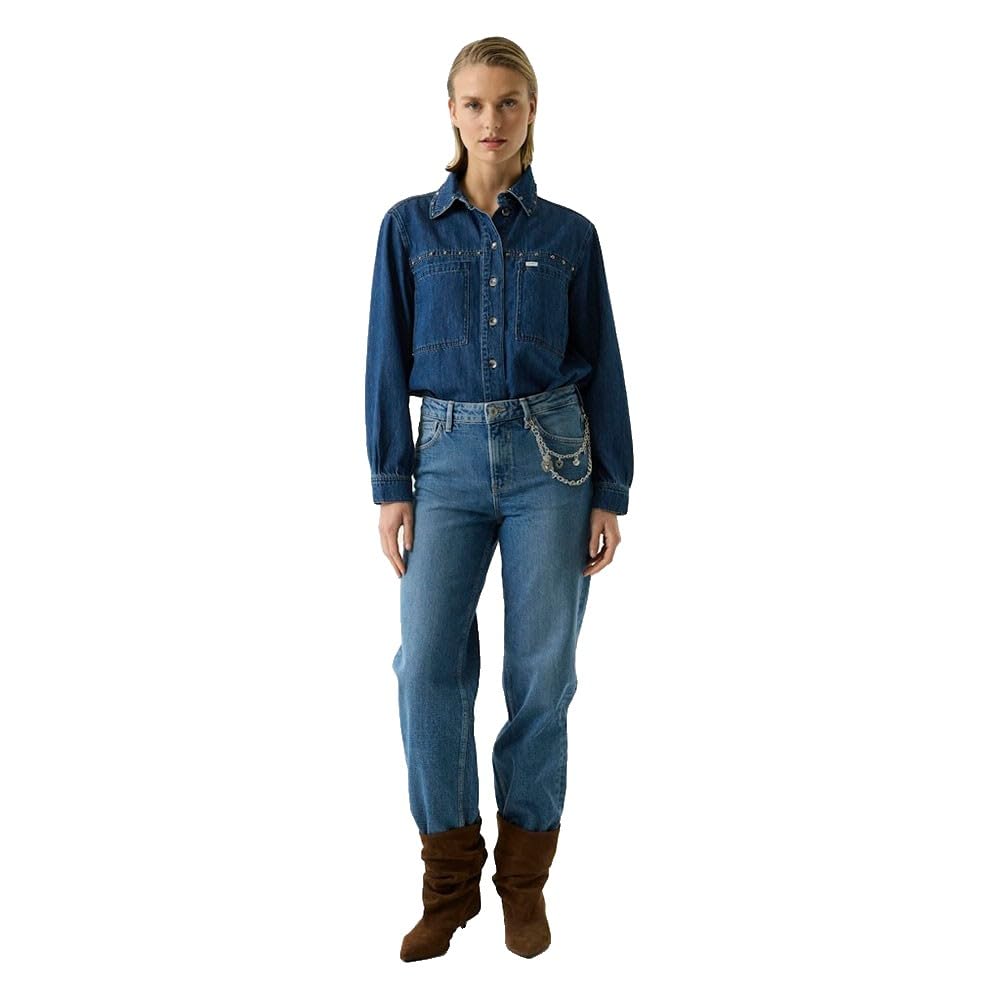 Garcia Camicia A Maniche Lunghe T260236 L