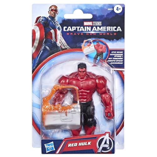 Marvel Avengers Epic Hero Series Captain America: Brave New World Figurine Hulk - vue 3
