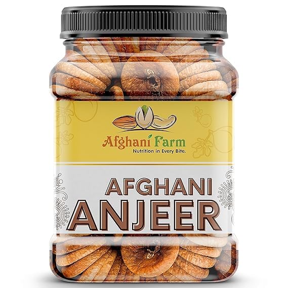 Afghani Farm Afghani Anjeer (Dried Figs) – Sweet & Soft | Rich in Fiber & Antioxidants | Natural Energy & Digestive Health | Healthy Snack (1kg)