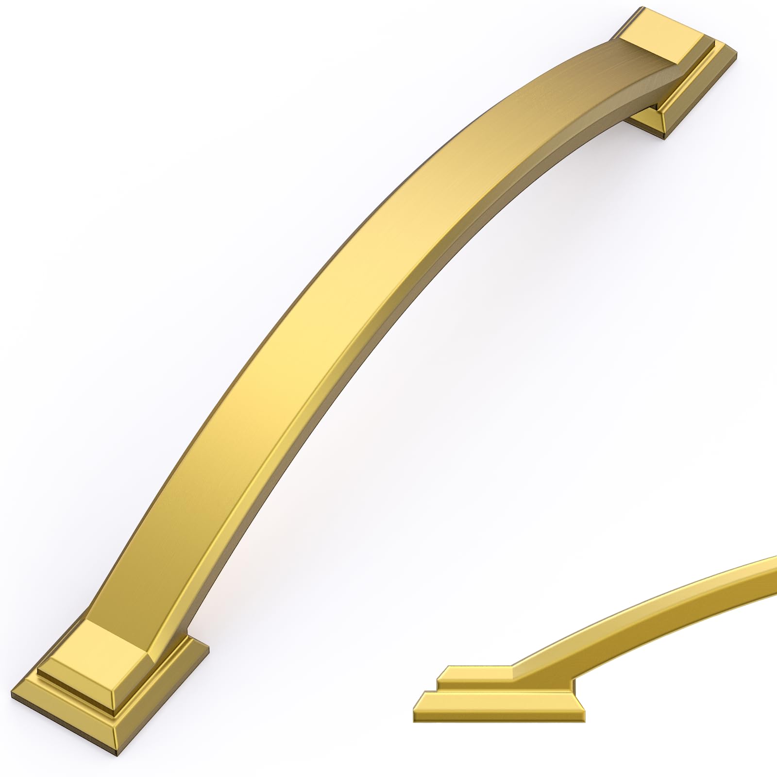 Amerdeco 10 Pack Brushed Satin Nickel Cabinet Pulls 3" — Amazon image 11