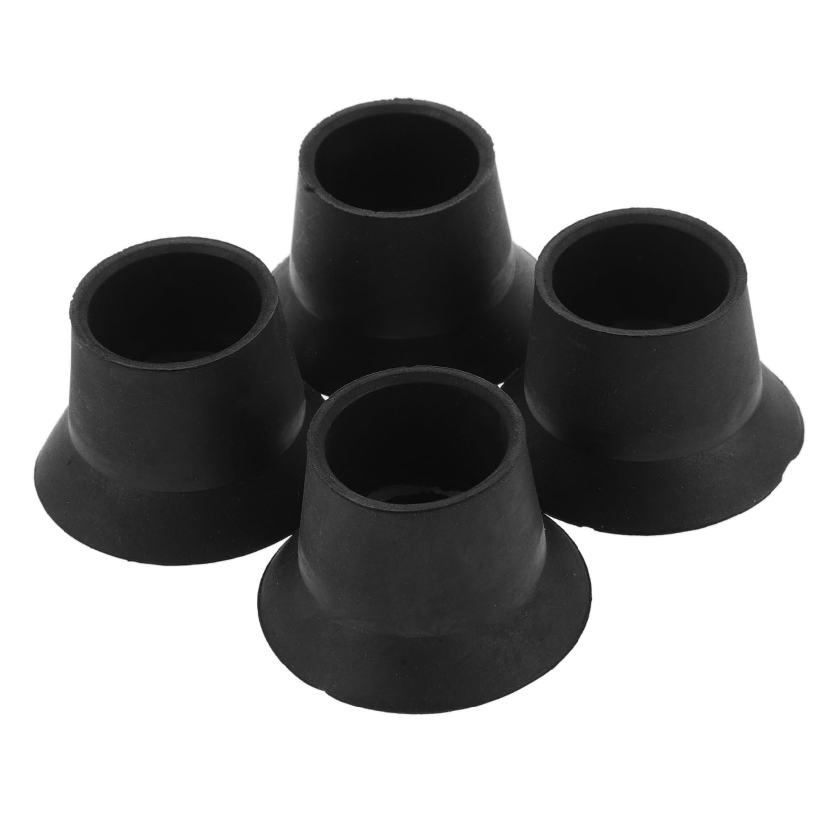 6 Embouts De Pieds De Trampoline – Protections Noires En Plastique Pour Tubes – Sécurité Enfant, Stabilité Et Antidérapant