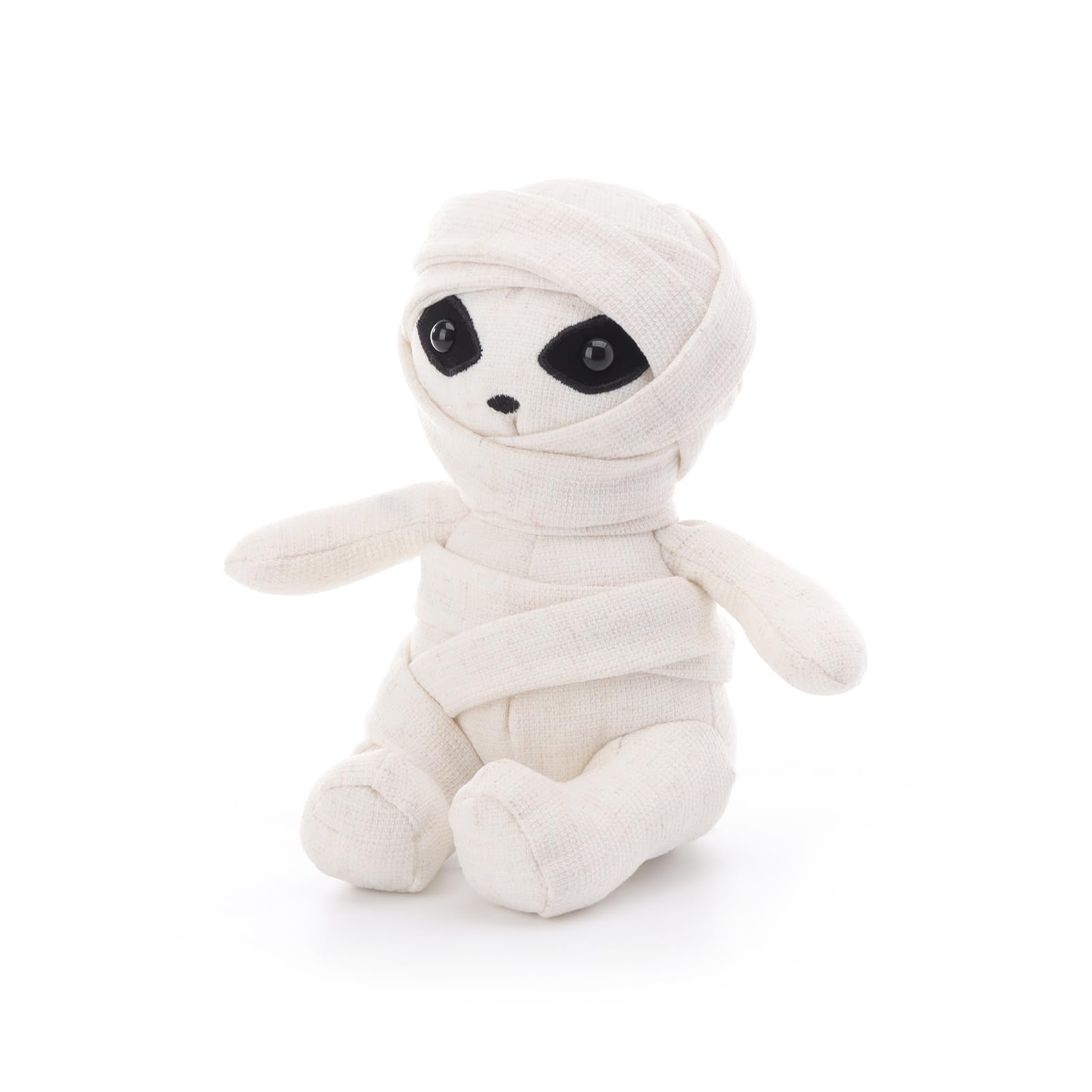 Apricot Lamb Ancient Mummy Plushies Stuffed Animals for Kids, Soft Cute Plush Toys for Baby Girl and Boy, Fluffy White 7.5 Inches