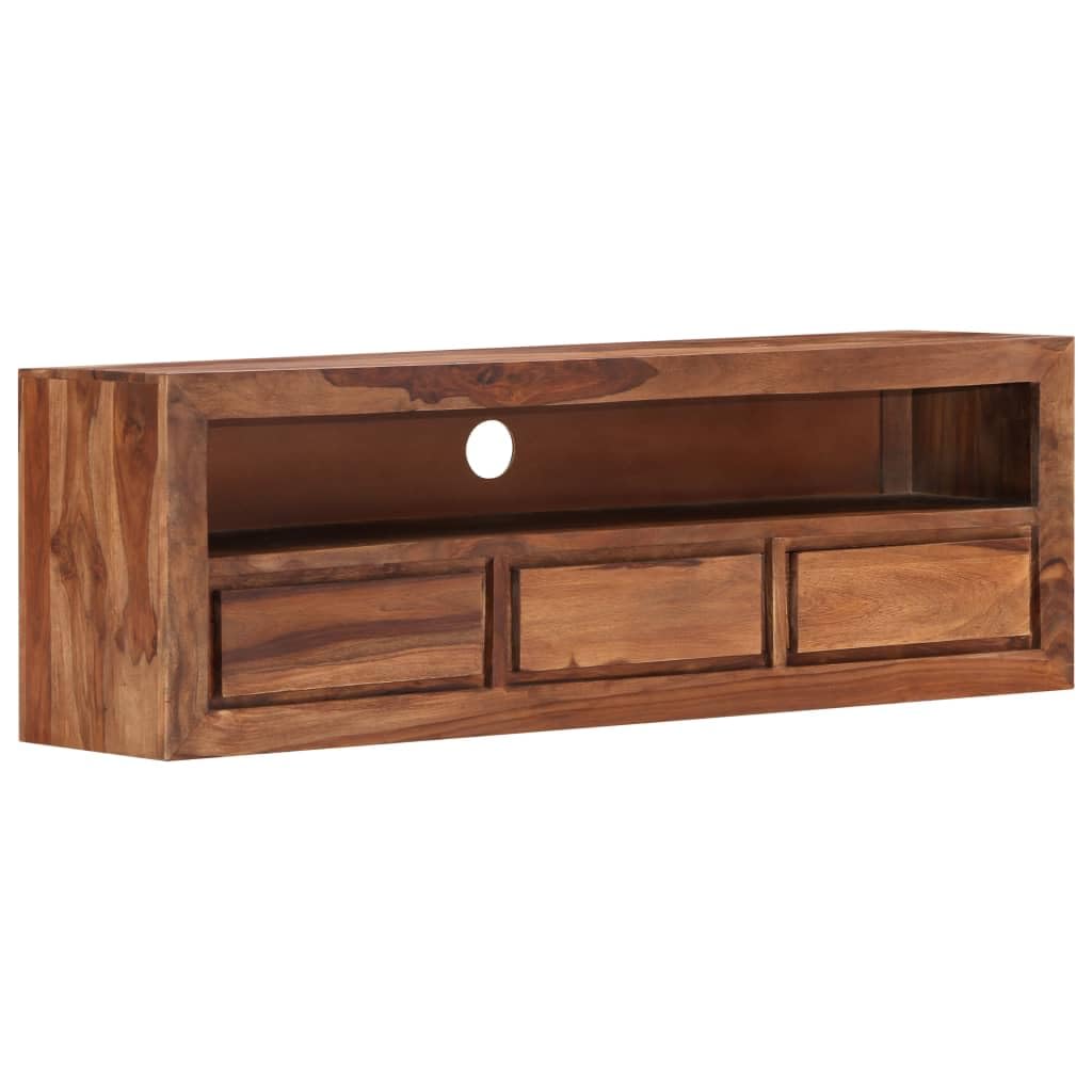 vidaXL Mueble de TV de Madera Maciza de Acacia 120x30x40 cm