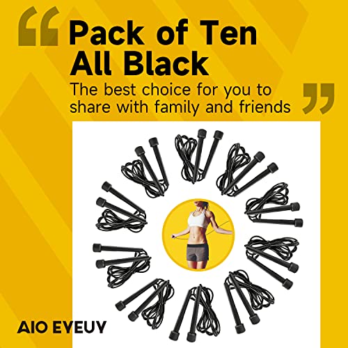 10-Pack-Adjustable-Jump-Rope-for-Fitness-and-Exercise-PVC-Skipping-Rope-for-MenWomen-and-Kids-Tangle-Free-for-Keeping-Fit-Training-Workout