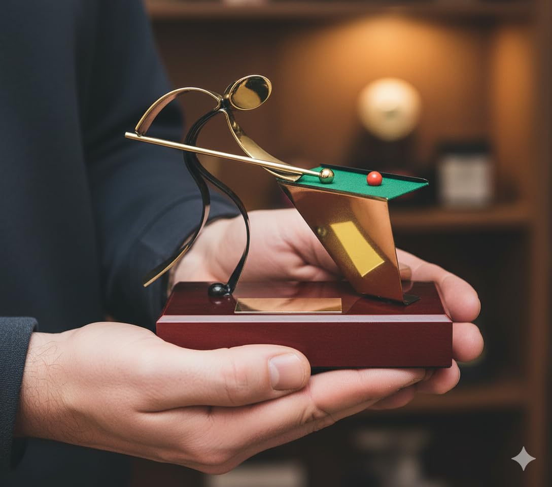 Trofeos Billar GRABADOS premio figura personalizada