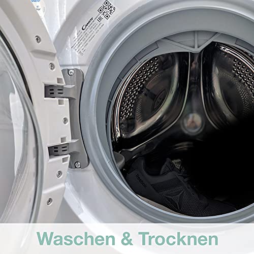 MeralHome Badezimmerteppich blau groß 60 x 90 cm, weich rutschfest waschbar Badematte, Badteppich für Badezimmer… – Bild 8