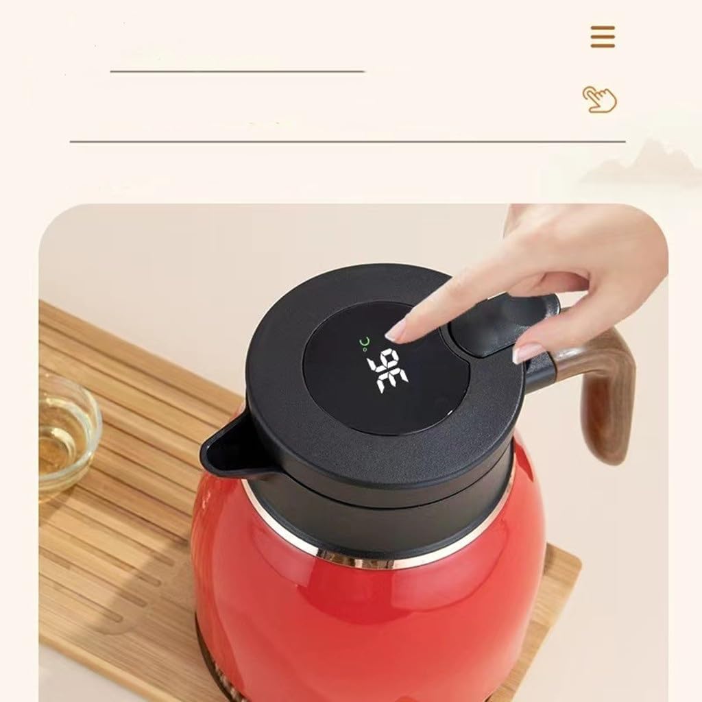 316 Stainless Steel Warm Display Braised Teapot Household Coffee Pot Tea Insulation