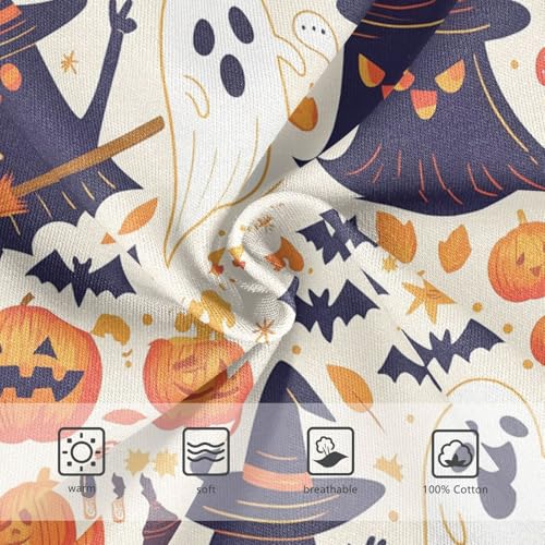 visesunny Boys Potty Training Underwear Hat Ghost Broom Breathe Cotton Briefs Size 2T-8Y for Toddler4