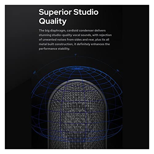 Microphone USB pour visioconférence et karaoké à la maison UMic12