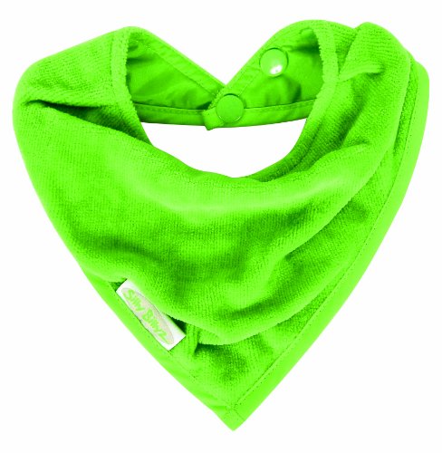 Silly Billyz SIB-200LM Bavoir style bandana en velours Vert Cover