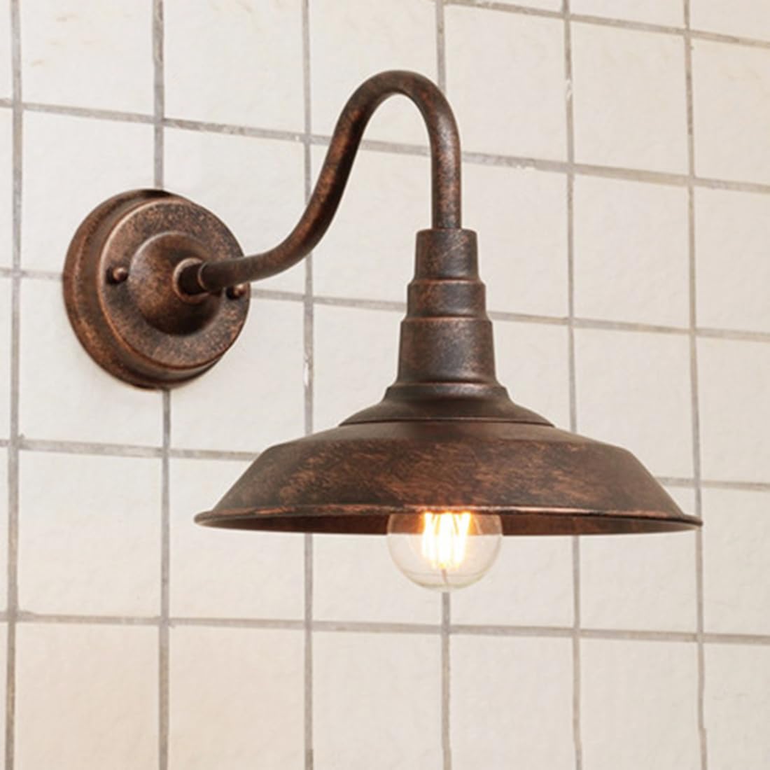 Applique da esterno vintage impermeabili lampada da interno