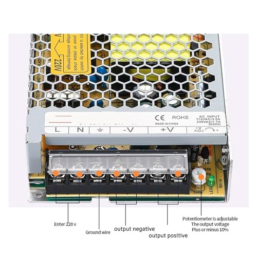 Alimentation à découpage 200W AC DC 18V LRS-200 transformateur de tension pour boîtier CNC - 3