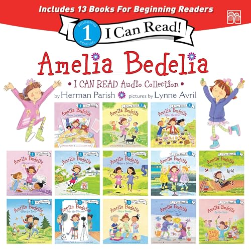 Amelia Bedelia I Can Read Level 1 Audio Collection Audiolibro Por Herman Parish arte de portada