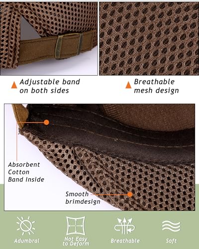 Image of Chuarry 8 Pack Newsboy Cap for Men Mesh Flat Cap Gatsby Golf Cabbie Hunting Driving Summer Hat for Men