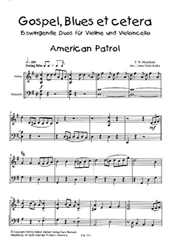 Gospel Blues et Cetera - arrangiamento per violino...