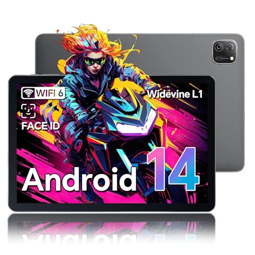 Blackview Tab70 - Tablet Android 14 de 10 Pulgadas, 8GB+64GB/2TB, WiFi 6, 6580mAh, BT5.0, Dual...