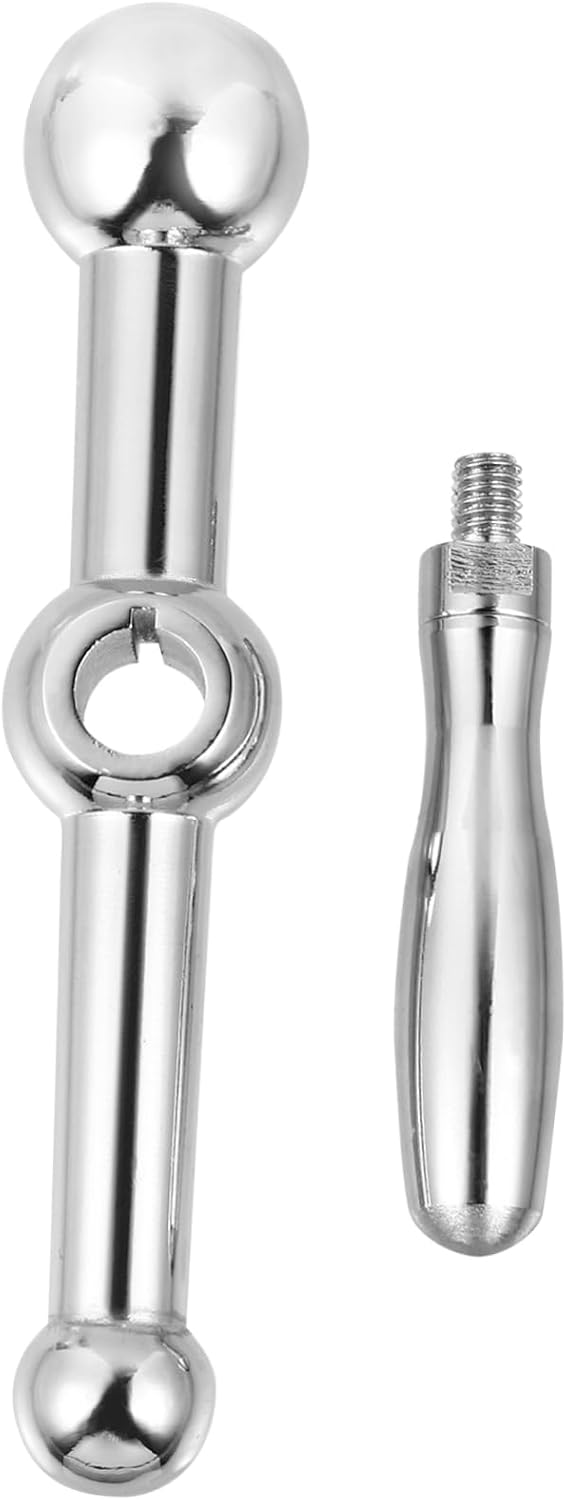 1Pc Three Ball Crank Handle for Milling Machine Table Practical Replacement Accessory for Equipment Maintenance Fit and Easy Installation