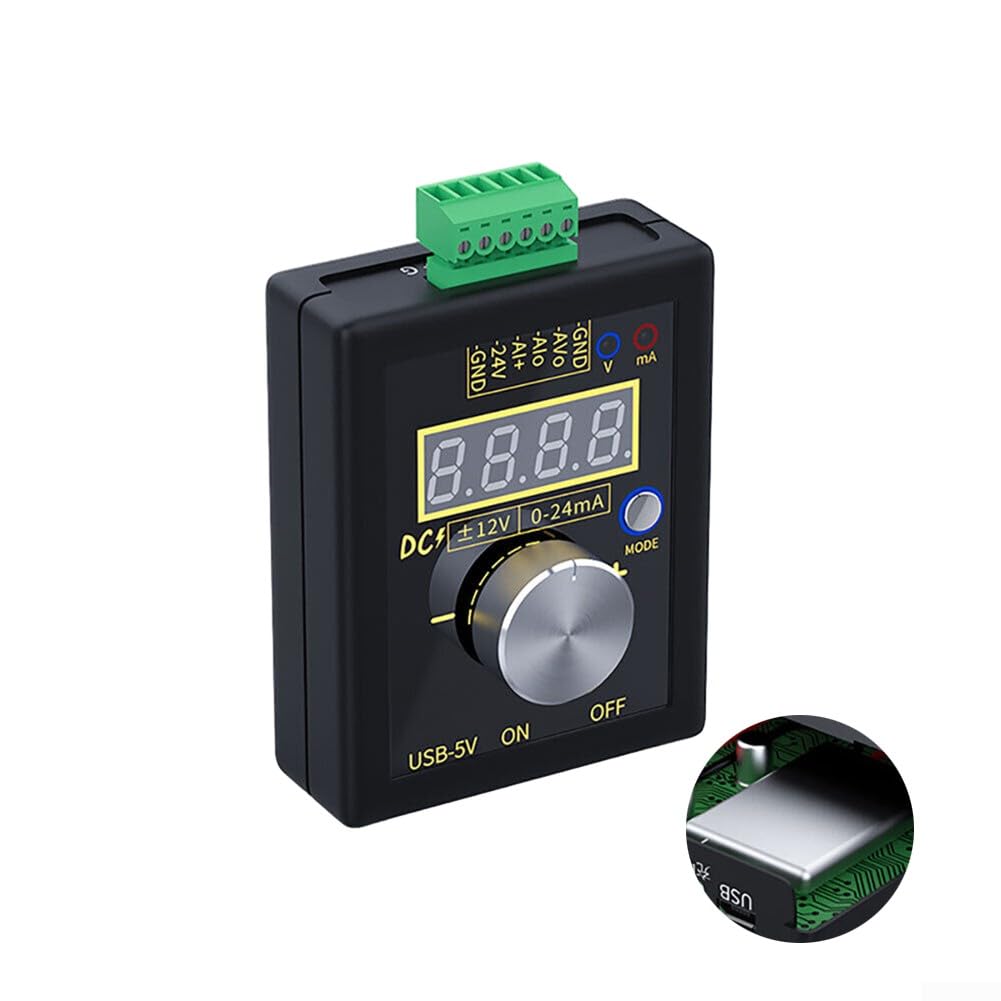 Digitaler Signalgenerator, 4-stelliges High-Definition-Display, robustes ABS-Material (mit Batterie)