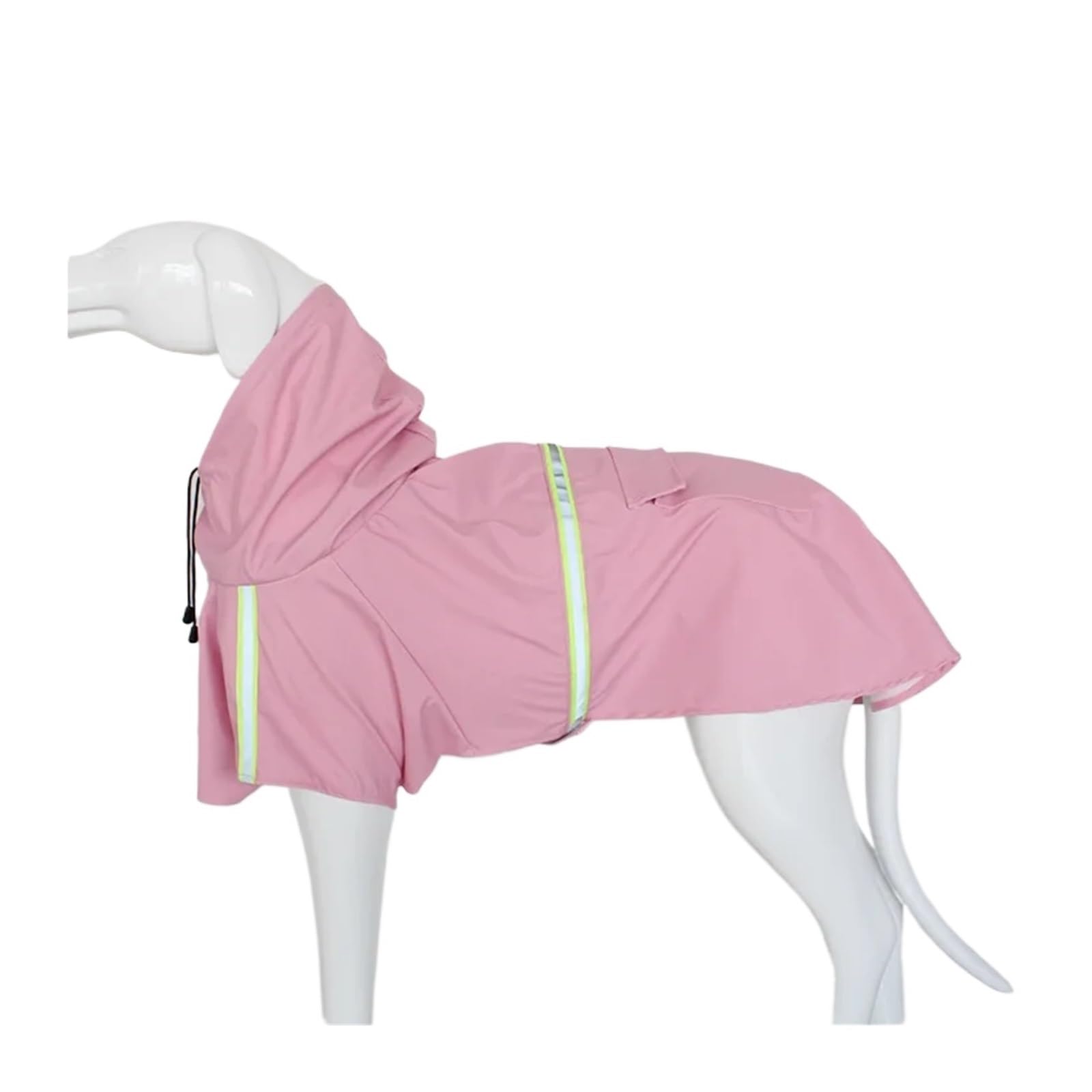 Manteau imperméable chien coupe-vent vêtement pluie grand rose XL