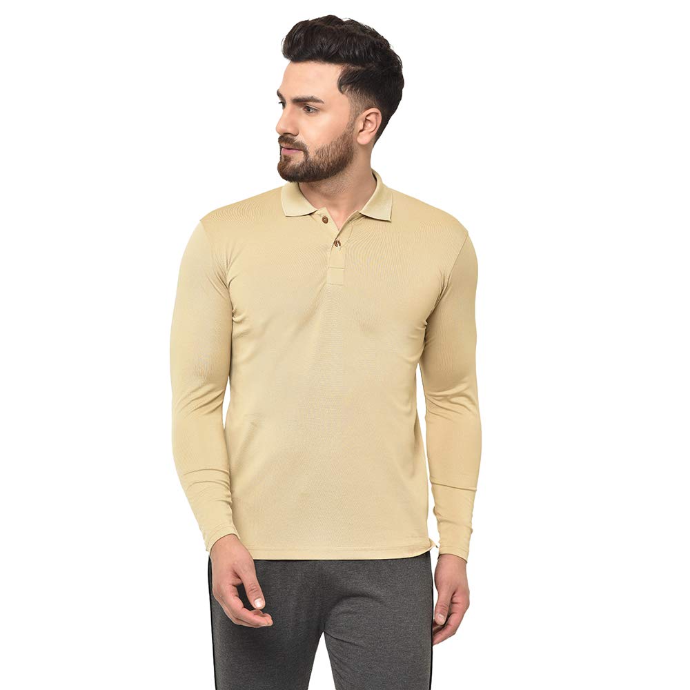 ArmistoMen's DRI FIT Sports Tshirt/SWEATPROOF/Anti Microbial/Extra Stretch/for Gym, Training, Badminton, Cricket, Tennis, Yoga, Golf (All Sports) All Colours & Sizes, Full & Half Sleeves