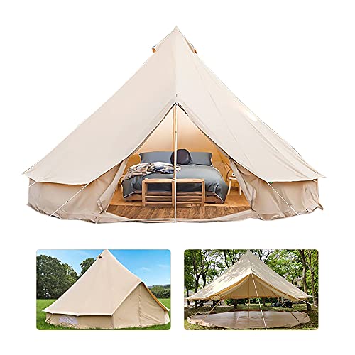 Carpa Bell Grande Para Camping Yurte 3/4/5/6m miniatura 5