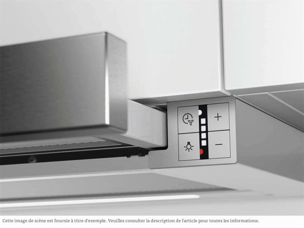 AEG Hotte aspirante DPE5660M - 60 cm - Gris - 660 m³/h