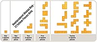 Vista 4 de BLOKUS Piezas de repuesto para juegos 21 PIEZAS AMARILLAS