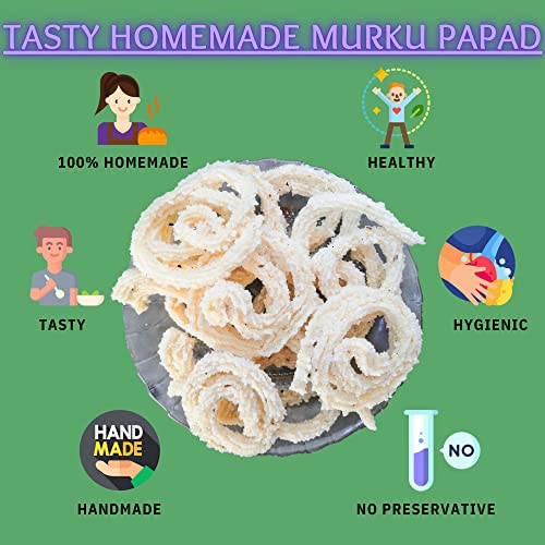 Image of Homemade Savita Kitchen (600g, Murukku Papad)