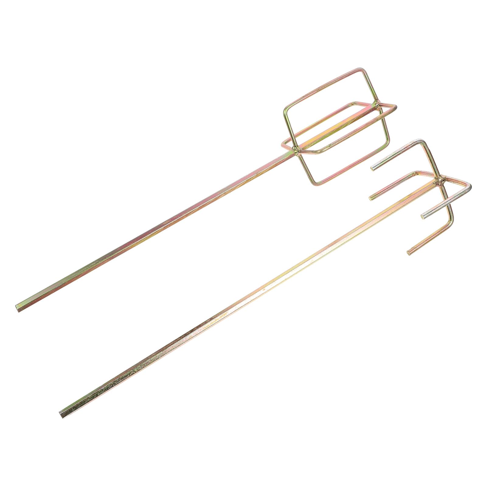 Mélangeur de peinture pour perceuse SEWACC anti-grumeaux en acier 2pcs