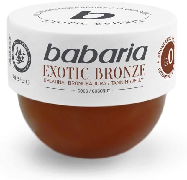 Babaria Coconut Tanning Accelerator Gel SPF0-75ml