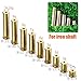 UCCKEYI 10pcs Golf Brass Plug Swing Weight for .335 .350 .355 .370 Steel Shaft Dia. 7mm (Steel 5g【10Pcs】)
