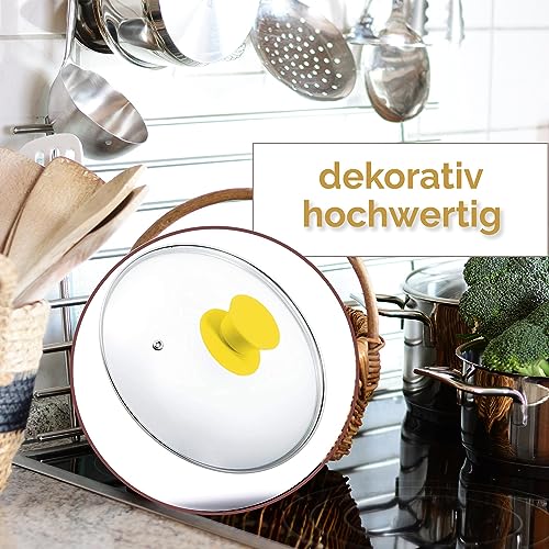 Kerafactum Coperchio per pentola in vetro Ø 28 cm