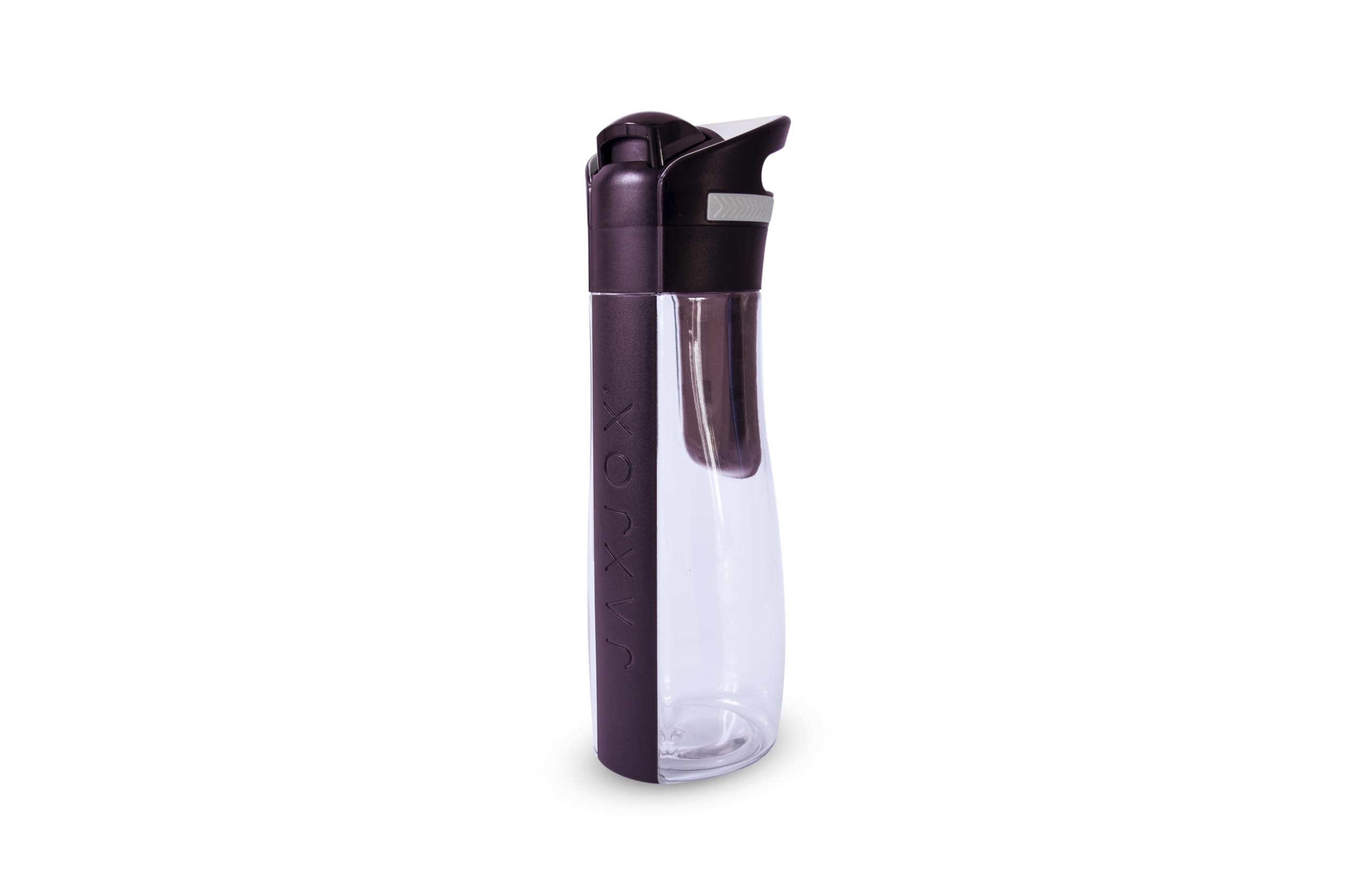 JAXJOX Hydro Flow Water Bottle 710ml | Purple, Leakproof, BPA Free, Reuseable, Integrated Spout 0.71 Litre, Gym, Sports, Fitness, Running, Cycling, Football, School, Office, Men, Women, Boys, Girls