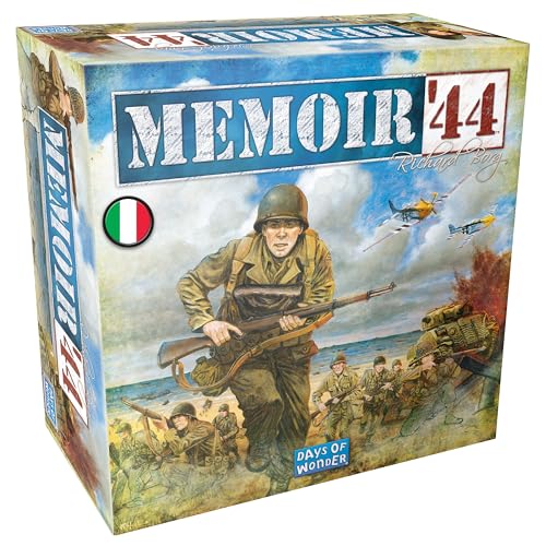Asmodee Memoir '44 (Edizione 2025) Gioco da Tavolo - Battaglie Storiche della Seconda Guerra Mondiale con più di 20 Scenari, Bambini e Adulti, 8 anni in su, 2 a 4 Giocatori, 45 Minuti, Italiano