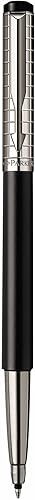 Parker Vector Negro SS cincelado Rollerball Pen - S0908810