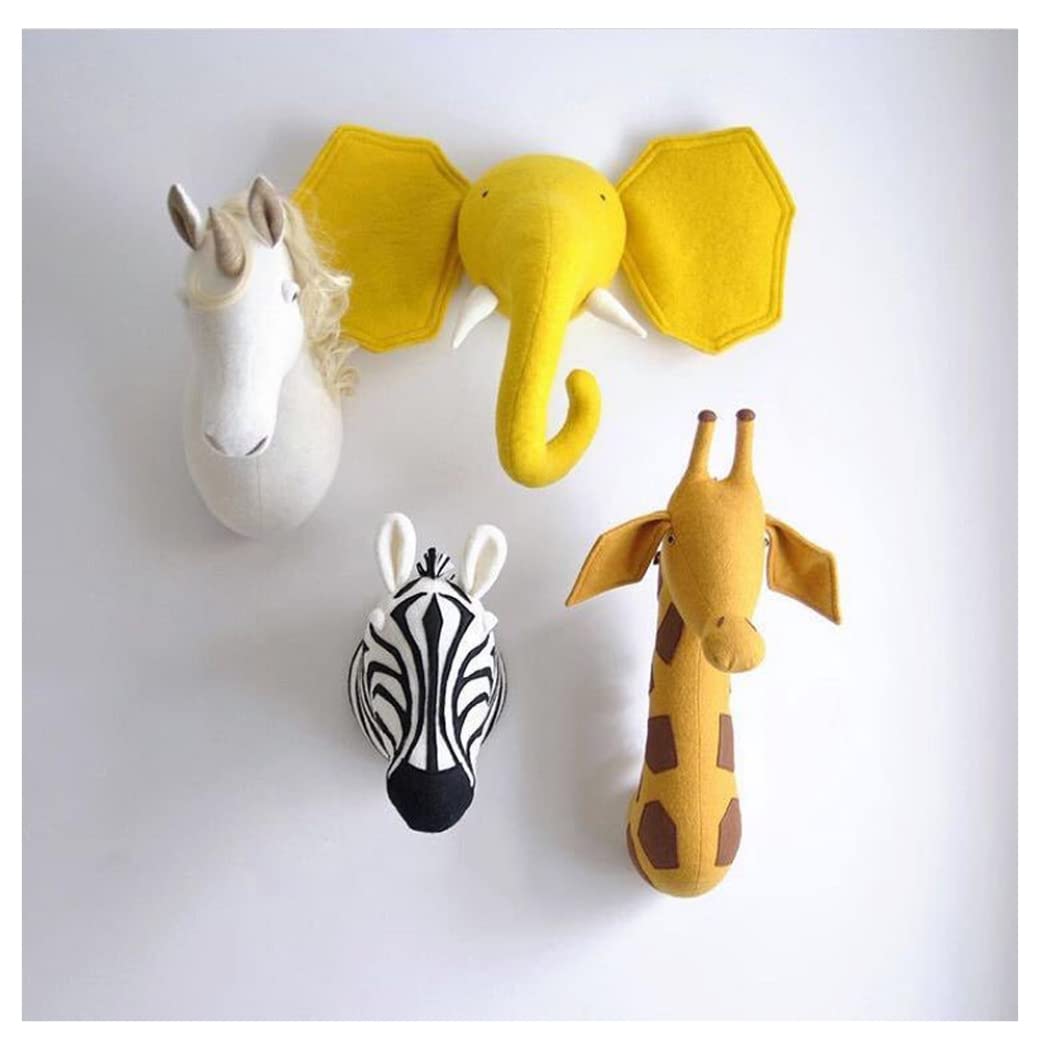 Cebra de Peluche Colgante para Pared Decoración Infantil SouiWuzi