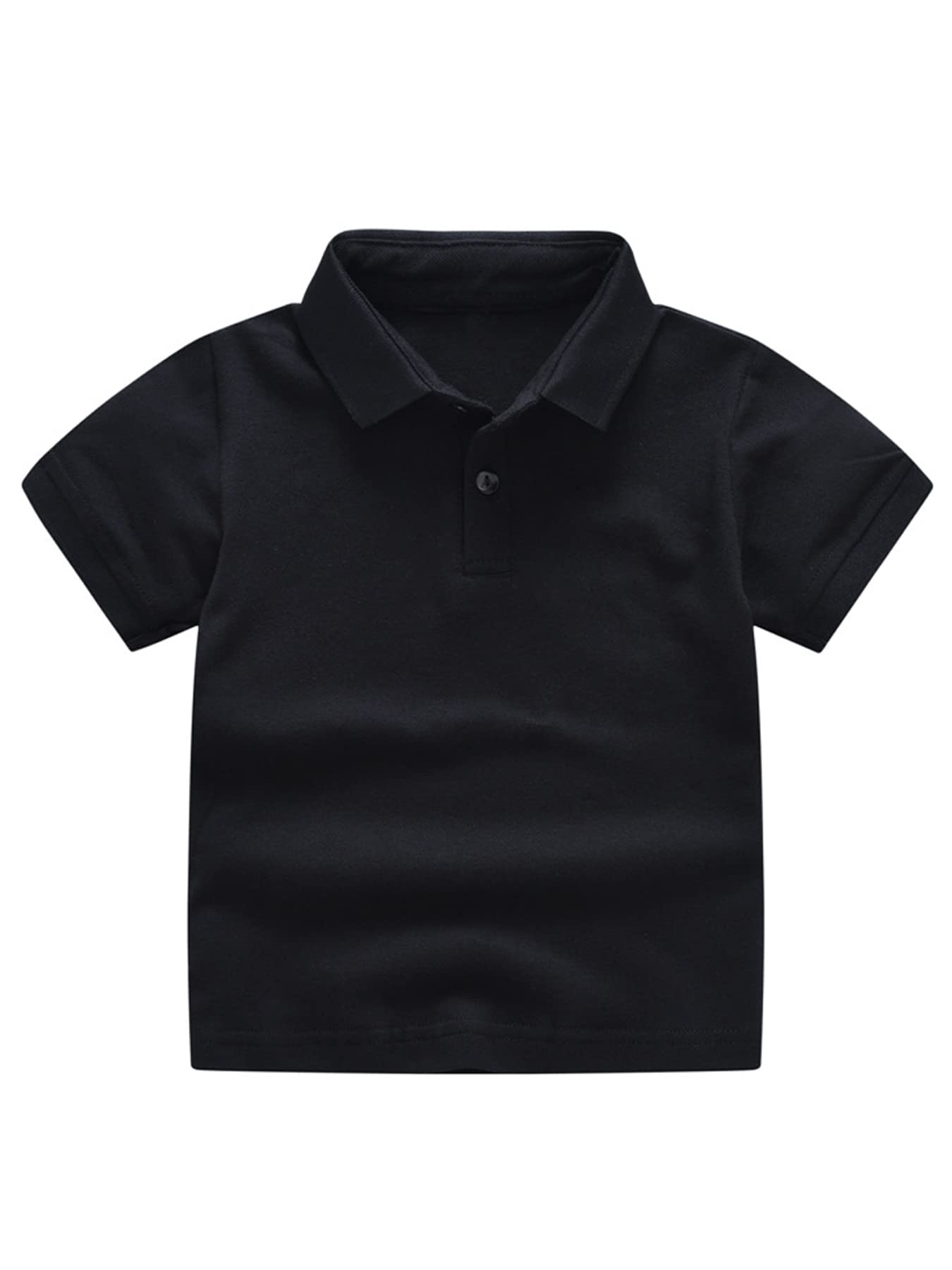 DEBAIJIA Polo Niño Manga Corta Niños Camisetas Top 1-12T Algodón Polo Deportiva Verano Casual Moda Transpirable