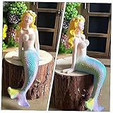 Zoom IMG-2 kockshion statua sirena in resina