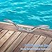 Kalekey Boat Cleat 2 Pack 6 inch Dock Cleat 316 Stainless Steel Marine Grade, Heavy Rope Cleat