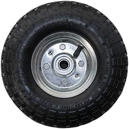 KOVA® 2 X Sack Truck Wheels, Pneumatic Tyres 3.00-4, 260 X 85