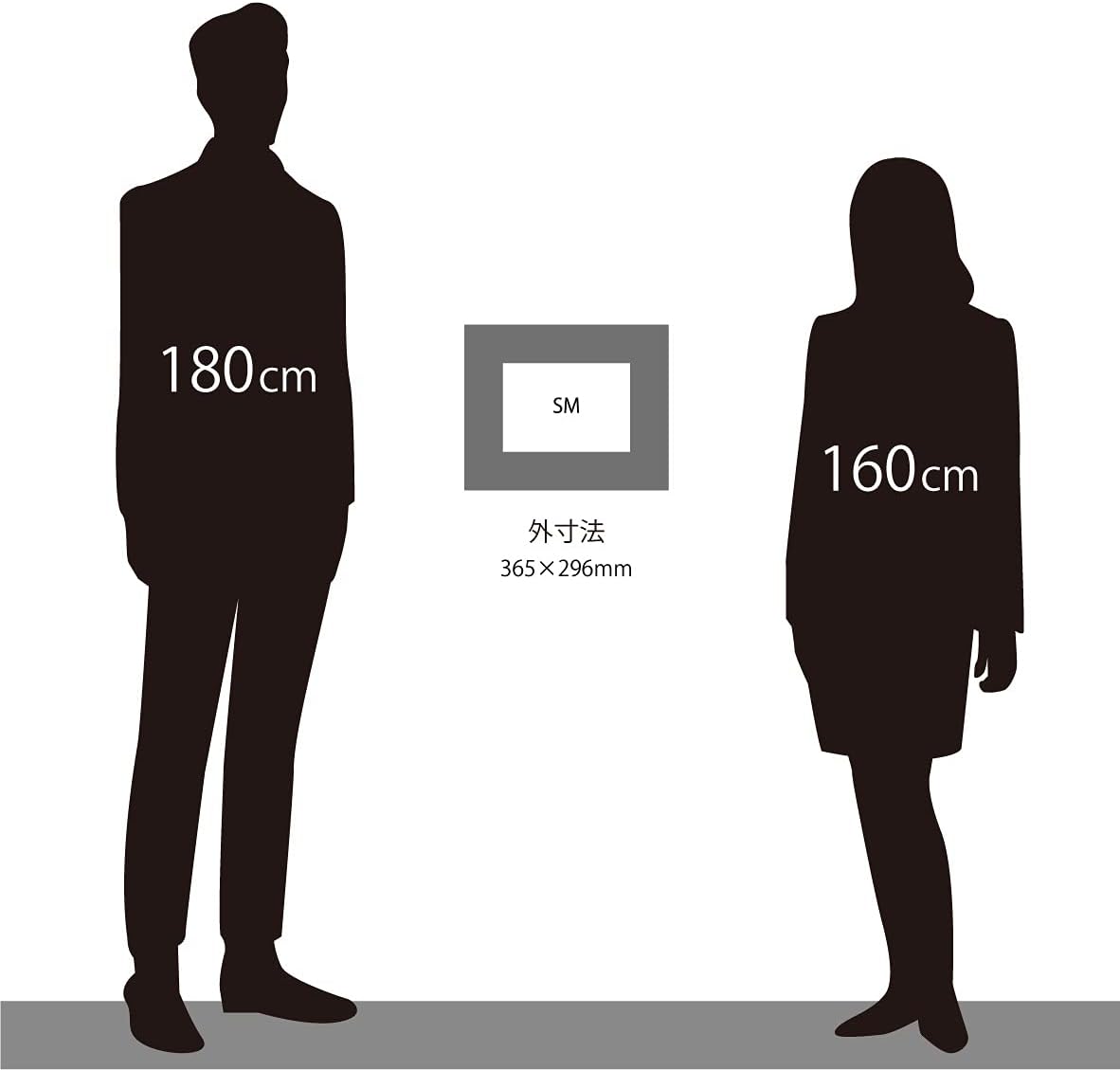 Large Oil Frame, SM, Gold, 7724, Product Size: 14.4 x 11.7 x 2.1 inches (365 x 296 x 54 mm), Material: